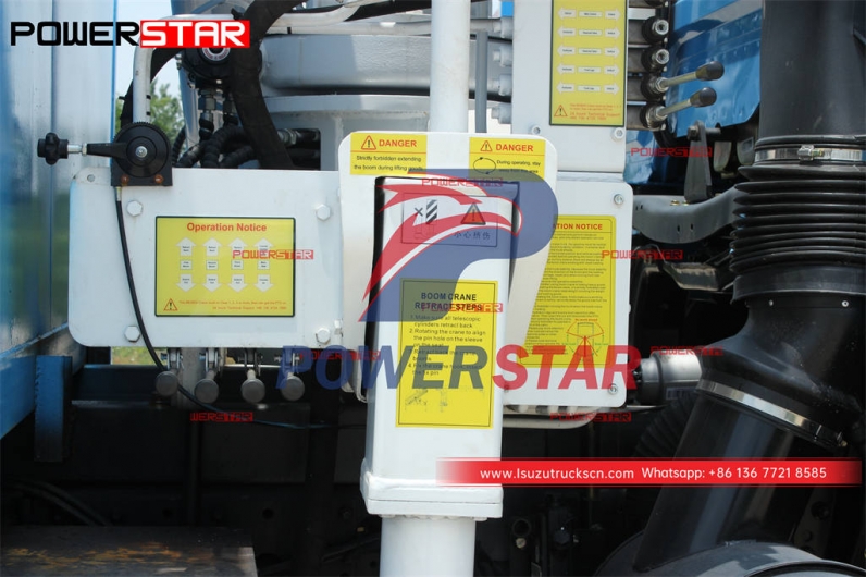ISUZU FVZ truck with kunckle boom crane at best price