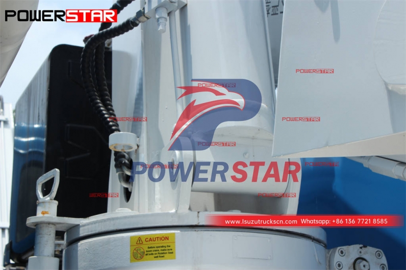 ISUZU GIGA 6×4 truck mounted crane at promotional price