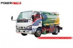 ISUZU 600P 130HP 5000L fuel filling truck for sale