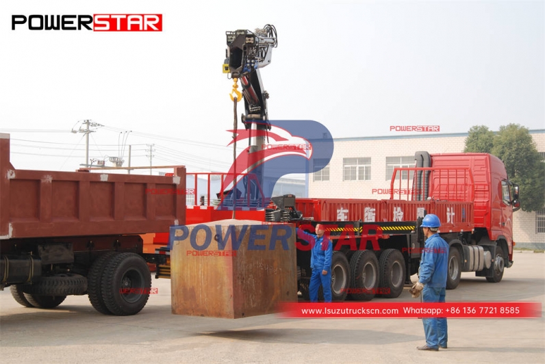 ISUZU GIGA 12 wheeler truck mounted kunckle boom crane