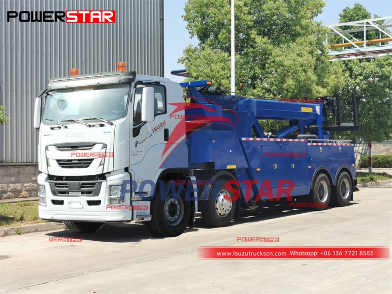 Brand new ISUZU GIGA 12 wheeler heavy duty breakdown truck on sale