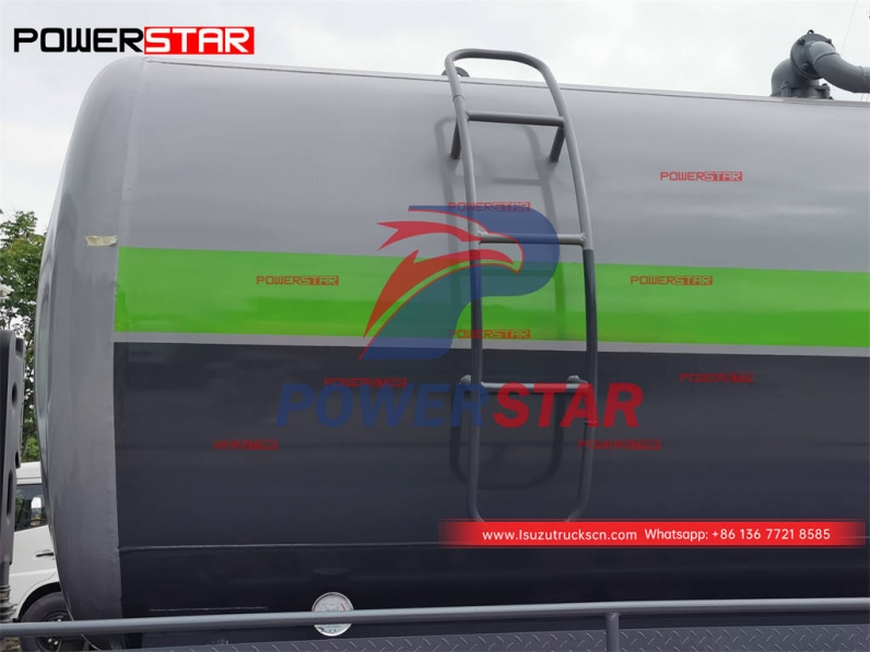 Good price ISUZU FTR/FVR vacuum sewage suction truck for sale