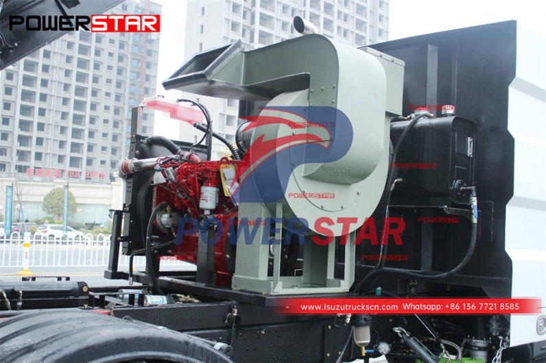 ISUZU FTR/FVR street sweeper truck at best price