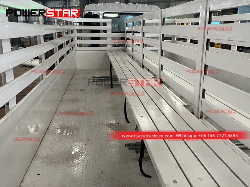 Philippines new Japan ISUZU FTR FVR 4X4 All wheel drive PERSONNEL CARRIER VEHICLE WITH CANOPY & SEATS