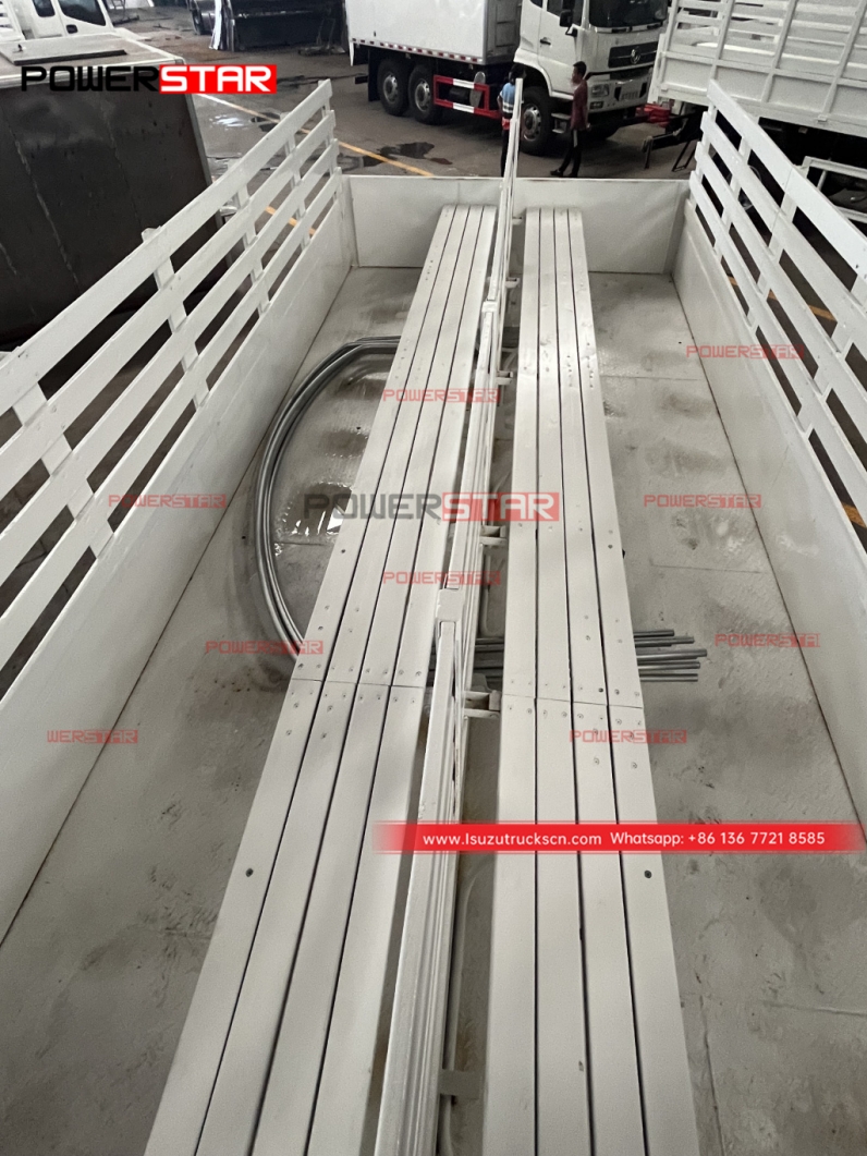 Philippines new Japan ISUZU FTR FVR 4X4 All wheel drive PERSONNEL CARRIER VEHICLE WITH CANOPY & SEATS