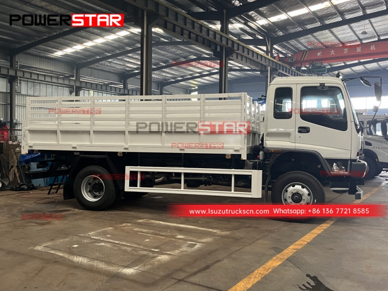 Philippines new Japan ISUZU FTR FVR 4X4 All wheel drive PERSONNEL CARRIER VEHICLE WITH CANOPY & SEATS