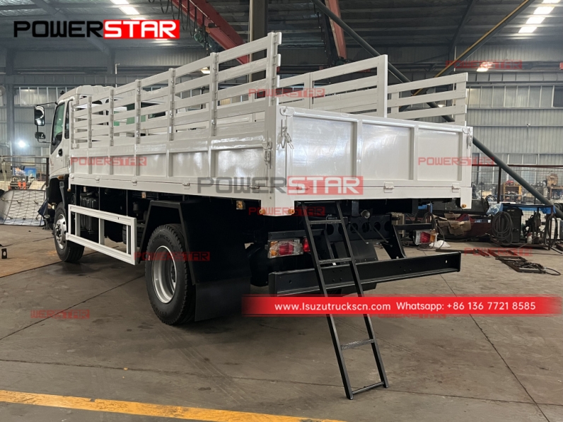 Philippines new Japan ISUZU FTR FVR 4X4 All wheel drive PERSONNEL CARRIER VEHICLE WITH CANOPY & SEATS