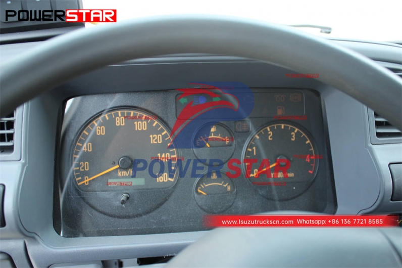 Good quality ISUZU 4×4 AWD garbage compactor truck at discount price