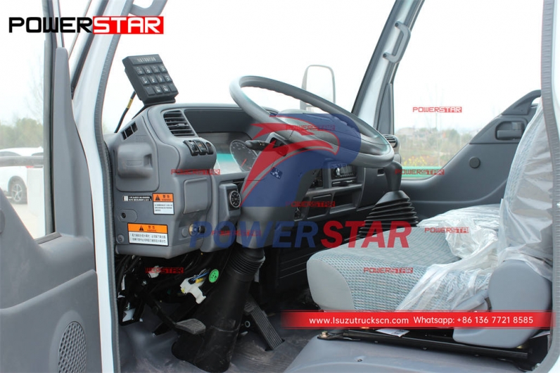 Good price ISUZU 100P 4WD rear load garbage compactor for Philippines