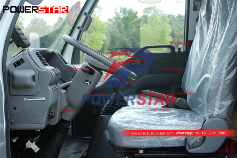 Best price ISUZU small 4WD back loading refuse compactor for Djibouti