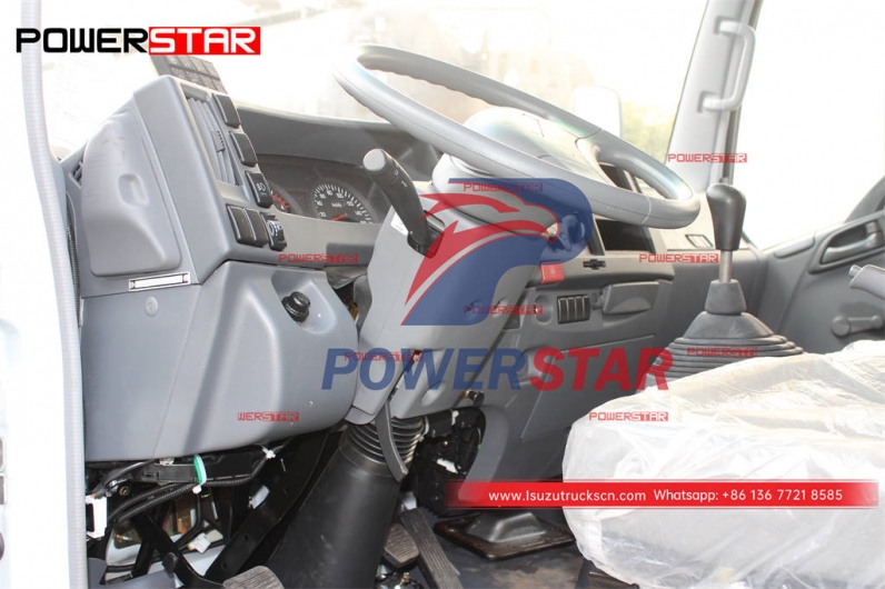 Good price ISUZU 4×4 off-road 190HP trash compactor truck for export
