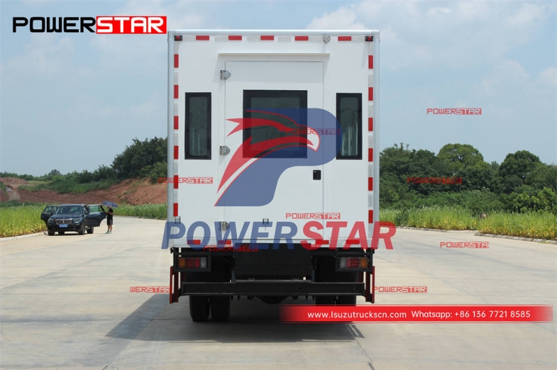 Customized ISUZU 700P 190HP 4×4 troop carrier truck for sale