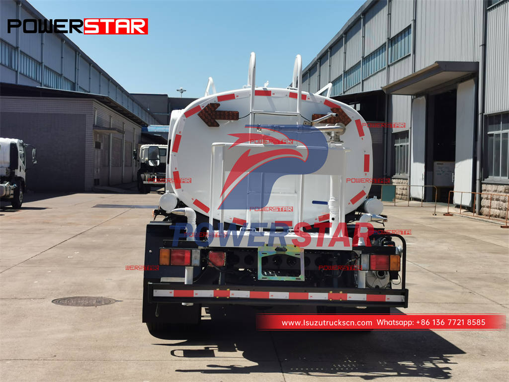 ISUZU ELF 700P 6000 liters stainless steel water bowser exported to Philippines