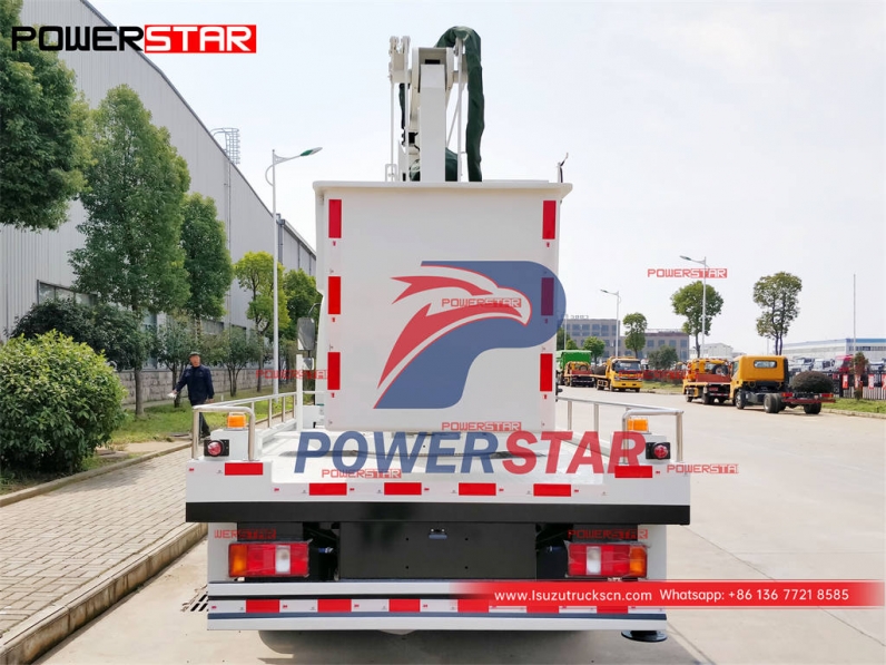 Custom-made ISUZU 190HP 4×4 AWD 18m Truck Mounted Boom Lift