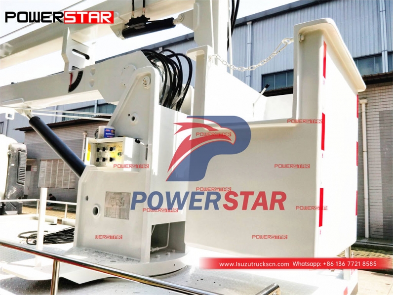 Custom-made ISUZU 190HP 4×4 AWD 18m Truck Mounted Boom Lift