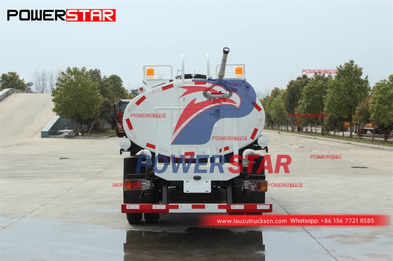 ISUZU 4×4 5000 liters stainless steel drinking water tank truck on sale