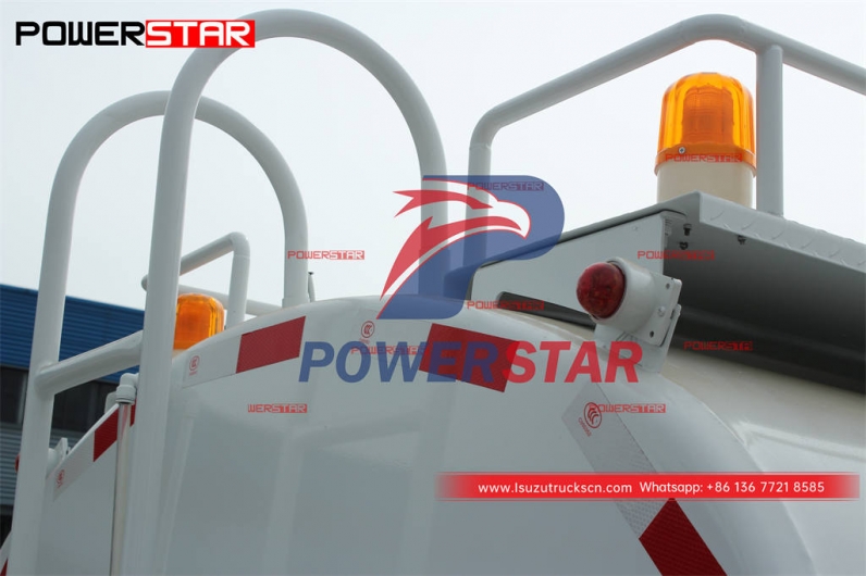 ISUZU 4×4 5000 liters stainless steel drinking water tank truck on sale