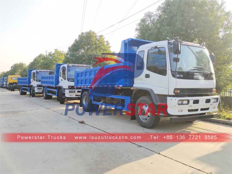 Hot sale ISUZU 4×2 FVR 240HP dump truck