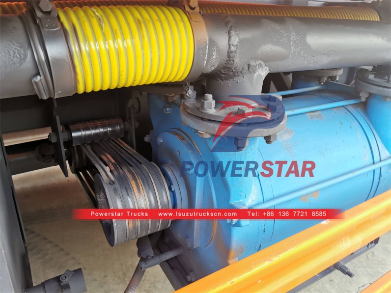 Hot sale ISUZU GIGA sewer cleaner truck