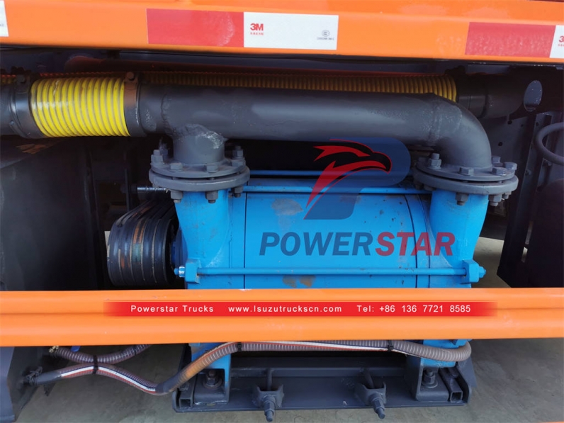 Hot sale ISUZU GIGA sewer cleaner truck
