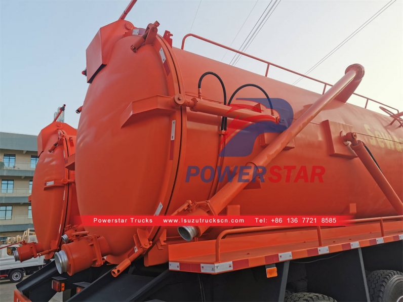 Hot sale ISUZU GIGA sewer cleaner truck