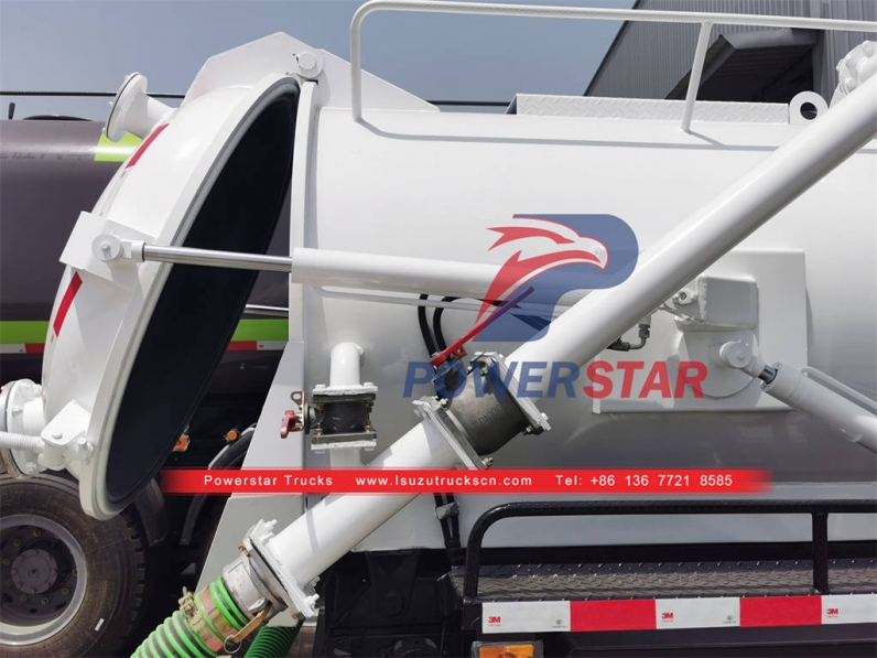 Factory outlet ISUZU light duty sewer sucker