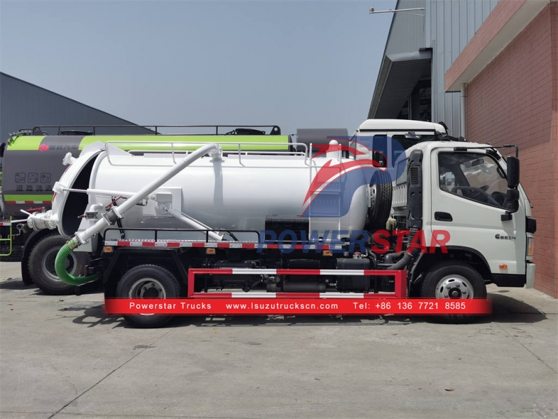 Factory outlet ISUZU light duty sewer sucker