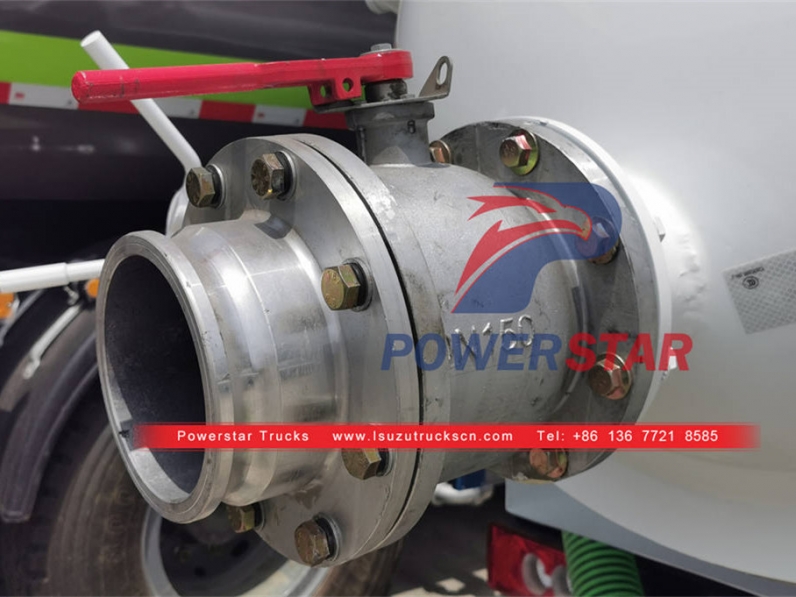Factory outlet ISUZU light duty sewer sucker