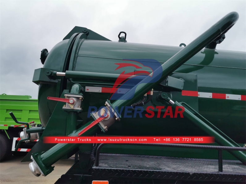 Factory original ISUZU 700P sewer cleaner truck
