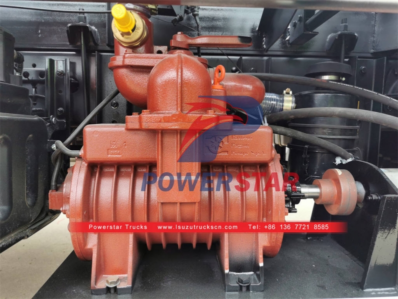 Factory original ISUZU 700P sewer cleaner truck