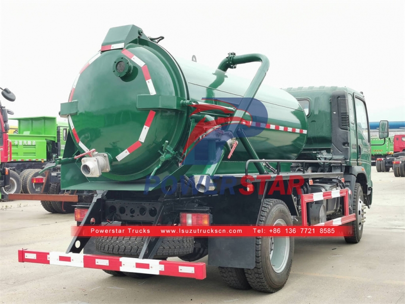Factory original ISUZU 700P sewer cleaner truck