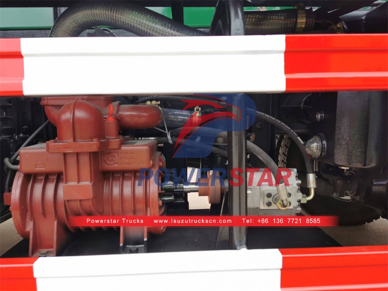 Factory original ISUZU 700P sewer cleaner truck
