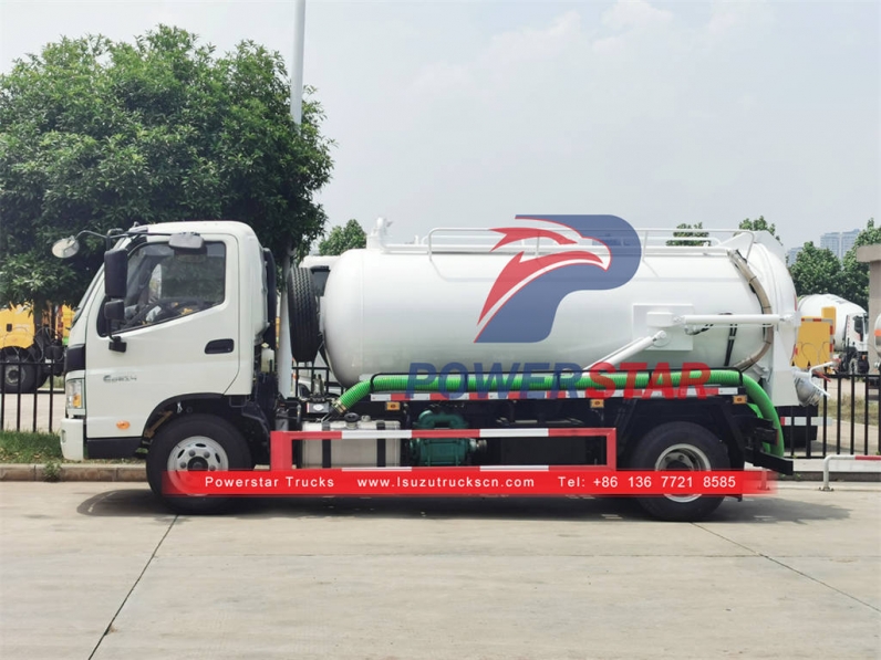 Factory outlet ISUZU light duty sewer sucker