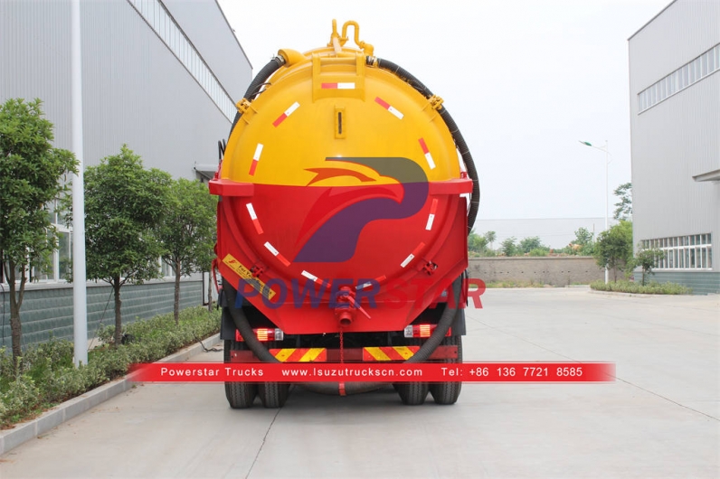High quality ISUZU GIGA septic pumping truck on sale