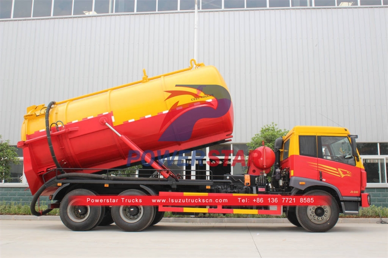 High quality ISUZU GIGA septic pumping truck on sale