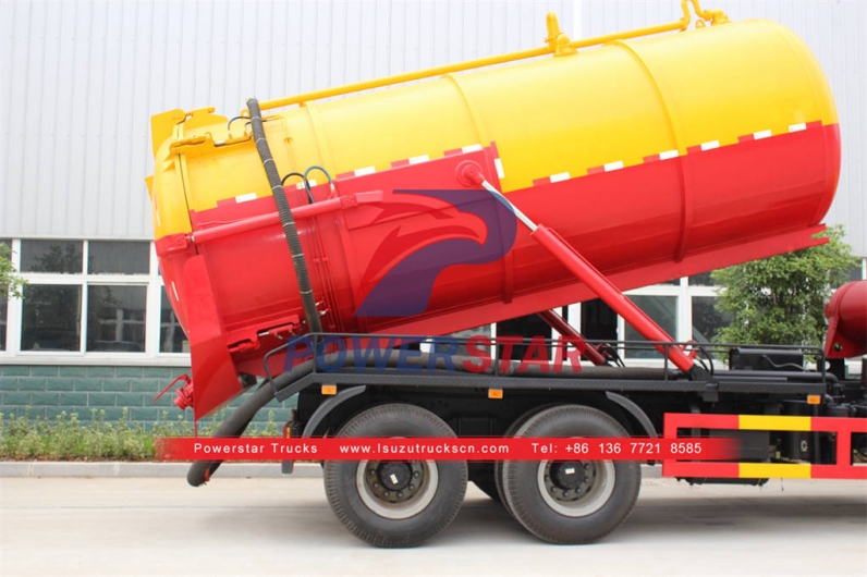 High quality ISUZU GIGA septic pumping truck on sale