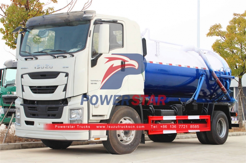 Factory outlet ISUZU GIGA sewer dredging truck