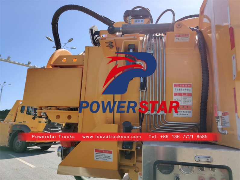 Brand new ISUZU FTR combination sewer cleaner truck