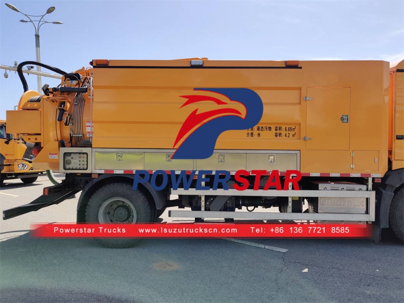 Brand new ISUZU FTR combination sewer cleaner truck