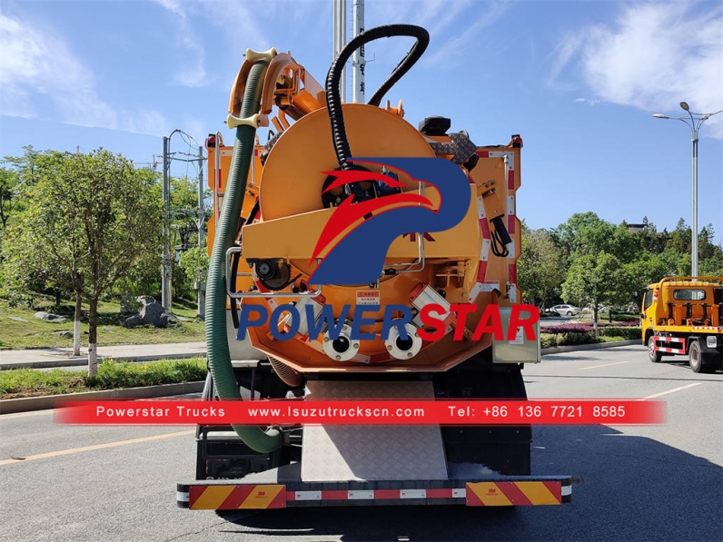 Brand new ISUZU FTR combination sewer cleaner truck