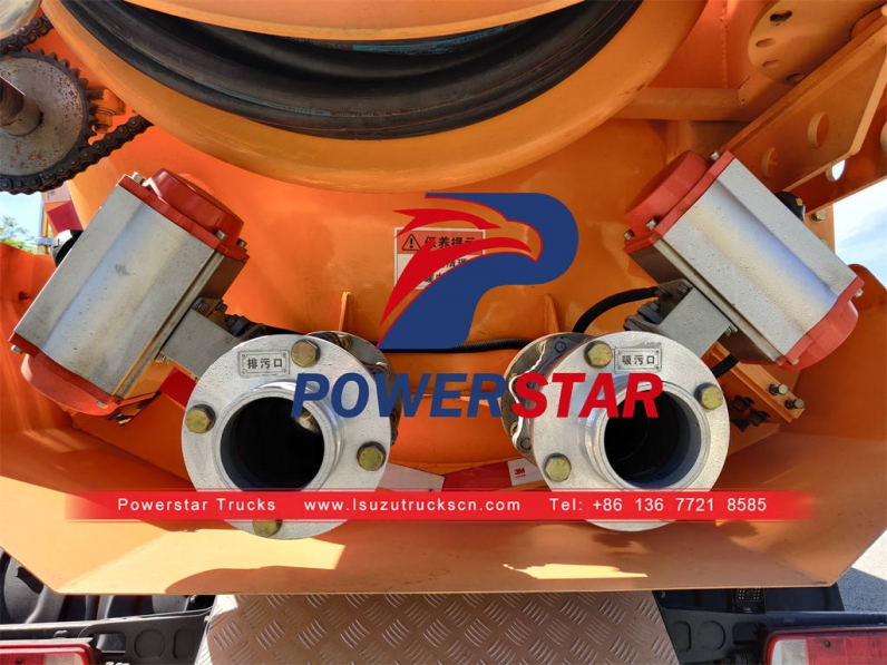 Brand new ISUZU FTR combination sewer cleaner truck