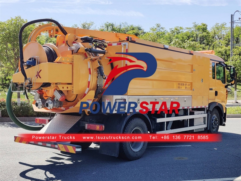 Brand new ISUZU FTR combination sewer cleaner truck