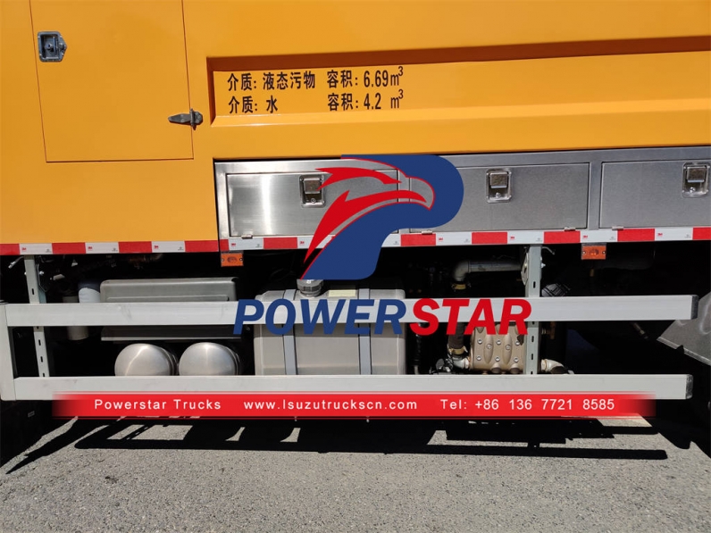 Brand new ISUZU FTR combination sewer cleaner truck