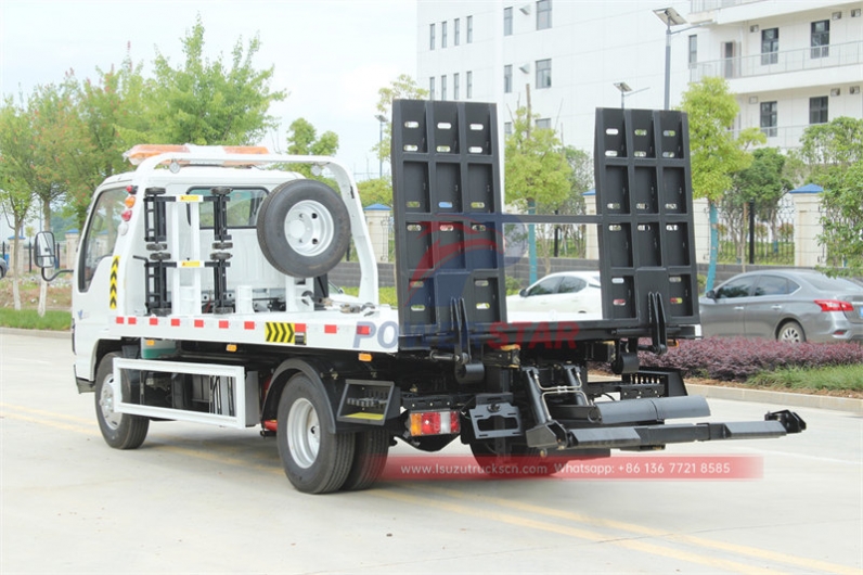 New and used ISUZU 3 tons flatbed rollback tow truck