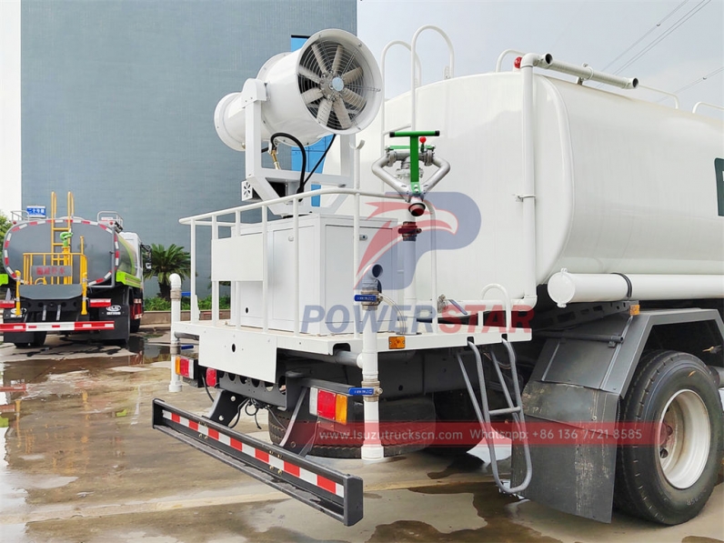 ISUZU GIGA 4×2 stainless steel water tank truck