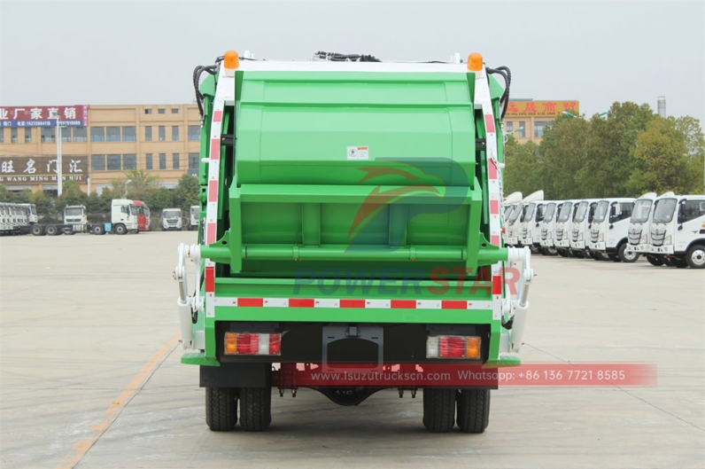 New and used ISUZU off-raod waste compactor truck for sale