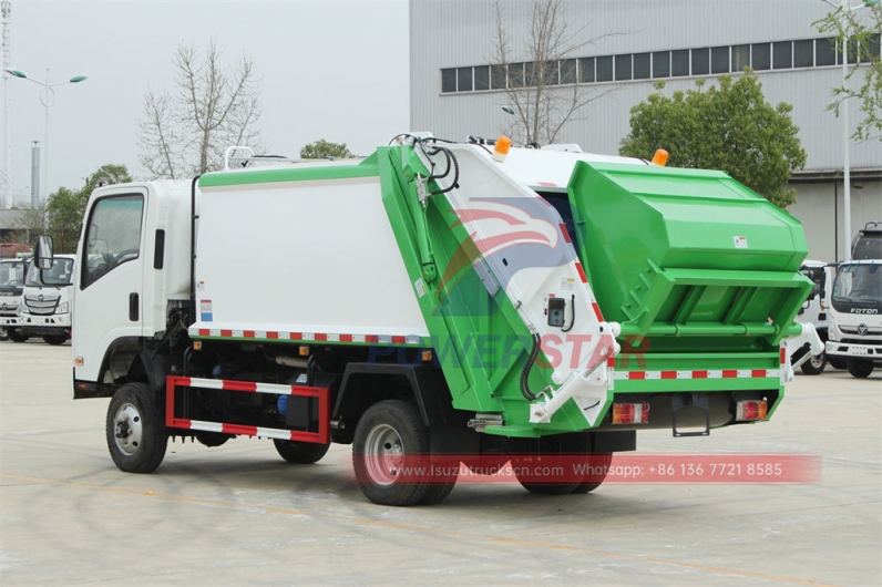 New and used ISUZU off-raod waste compactor truck for sale