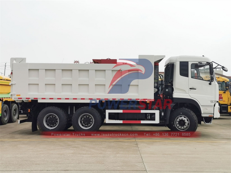factory Dongfeng 10 wheeler tipper trucks for sale