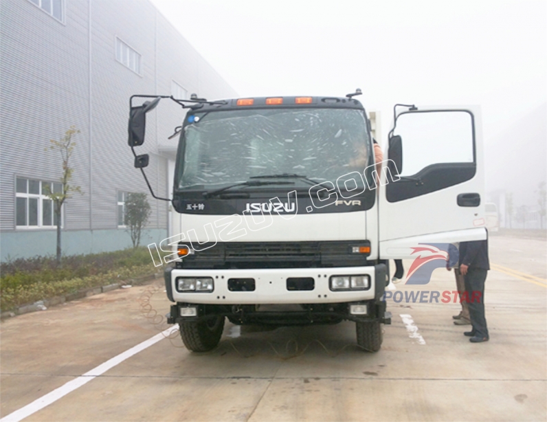 Hot sale ISUZU 4×2 FVR 240HP dump truck