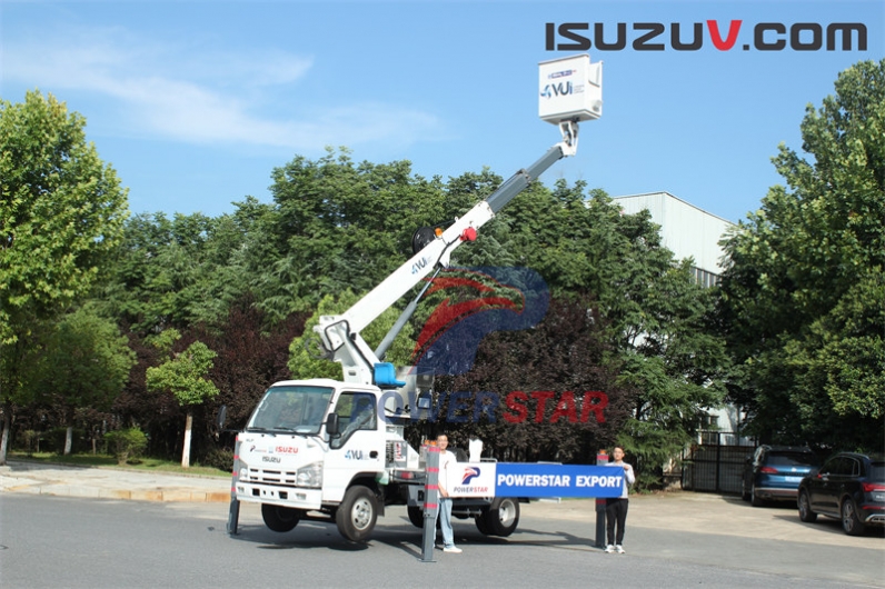 Isuzu 4×2 Overhead Working Truck 12m 14m